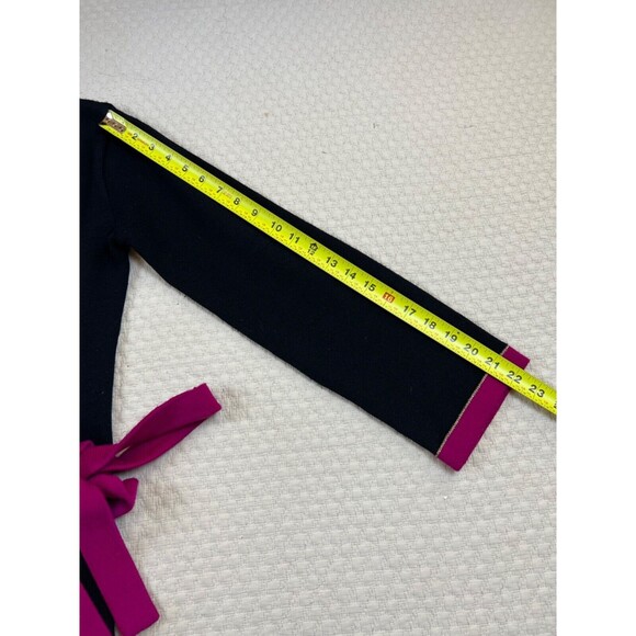 Vintage Saint Laurent Rive Gauche Wrap Cardigan Wool 1970s | Size Medium - Picture 12 of 13